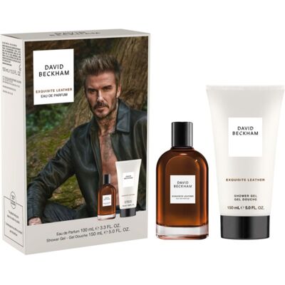 David Beckham Exquisite Leather set cadou pentru bărbați David Beckham Exquisite Leather set cadou pentru bărbați