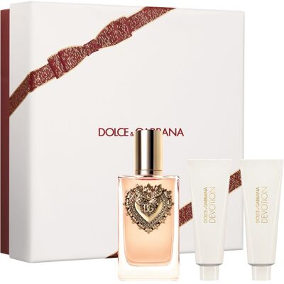 Dolce&Gabbana Devotion EDP Trio Gift Set set cadou pentru femei Dolce&Gabbana Devotion EDP Trio Gift Set set cadou pentru femei