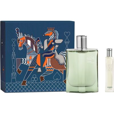 HERMÈS H24 Herbes Vives Gift Set Eau de Parfum set cadou pentru bărbați HERMÈS H24 Herbes Vives Gift Set Eau de Parfum set cadou pentru bărbați