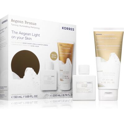 Korres Aegean Bronze set cadou pentru femei Korres Aegean Bronze set cadou pentru femei