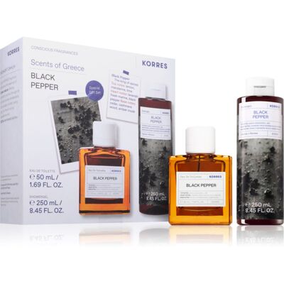 Korres Black Pepper set cadou pentru bărbați Korres Black Pepper set cadou pentru bărbați