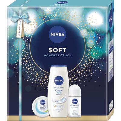 NIVEA Soft Moments of Joy set cadou pentru piele neteda si delicata NIVEA Soft Moments of Joy set cadou pentru piele neteda si delicata