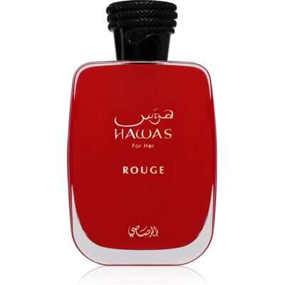 Rasasi Hawas Rouge Eau de Parfum pentru femei 100 ml Rasasi Hawas Rouge Eau de Parfum pentru femei 100 ml