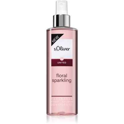 s.Oliver United Floral Sparkling spray pentru corp pentru femei 250 ml s.Oliver United Floral Sparkling spray pentru corp pentru femei 250 ml