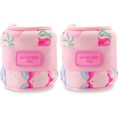 Spokey The Bloom Form greutate pentru mâini și picioare 2x1 kg Spokey The Bloom Form greutate pentru mâini și picioare 2x1 kg
