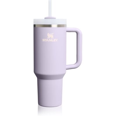 Stanley Quencher H2.O FlowState™ Tumbler pahar din oțel inoxidabil cu pai mare Purple Dust 1 buc Stanley Quencher H2.O FlowState™ Tumbler pahar din oțel inoxidabil cu pai mare Purple Dust 1 buc