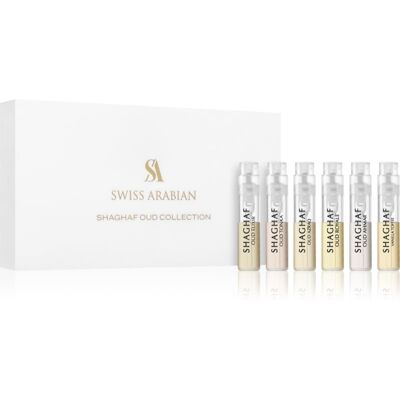 Swiss Arabian Shaghaf Collection set unisex 6x1.7 ml Swiss Arabian Shaghaf Collection set unisex 6x1.7 ml