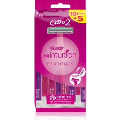 Wilkinson Sword My Intuition Extra 2 aparat de ras de unică folosință Essentials 15 buc Wilkinson Sword My Intuition Extra 2 aparat de ras de unică folosință Essentials 15 buc