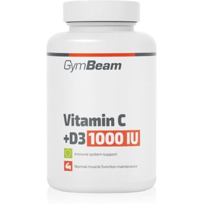 GymBeam - Vitamin C + D3 1000 IU Tabs - Supplement GymBeam - Vitamin C + D3 1000 IU Tabs - Supplement