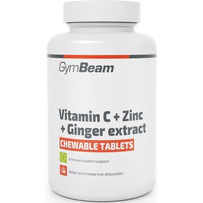 GymBeam - Vitamin C + Zinc + Ginger Extract - Dietary supplement GymBeam - Vitamin C + Zinc + Ginger Extract - Dietary supplement