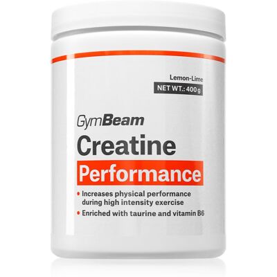 GymBeam - Creatine Performance - Lemon Lime - 400 g - Supliment alimentar GymBeam - Creatine Performance - Lemon Lime - 400 g - Supliment alimentar