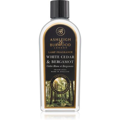 Ashleigh & Burwood London Lamp Fragrance White Cedar & Bergamot rezervă lichidă pentru lampa catalitică 500 ml Ashleigh & Burwood London Lamp Fragrance White Cedar & Bergamot rezervă lichidă pentru lampa catalitică 500 ml