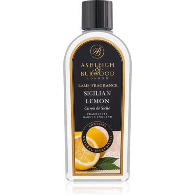 Ashleigh & Burwood London Lamp Fragrance Sicilian Lemon rezervă lichidă pentru lampa catalitică 500 ml Ashleigh & Burwood London Lamp Fragrance Sicilian Lemon rezervă lichidă pentru lampa catalitică 500 ml