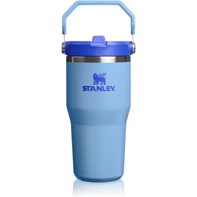 Stanley IceFlow™ Flip Straw 2.0 Tumbler sticlă termos din oțel inoxidabil Blue Sky 590 ml Stanley IceFlow™ Flip Straw 2.0 Tumbler sticlă termos din oțel inoxidabil Blue Sky 590 ml
