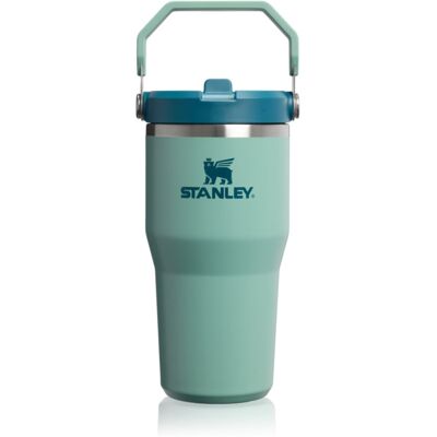 Stanley IceFlow™ Flip Straw 2.0 Tumbler sticlă termos din oțel inoxidabil Spring Green 590 ml Stanley IceFlow™ Flip Straw 2.0 Tumbler sticlă termos din oțel inoxidabil Spring Green 590 ml