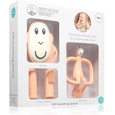 Matchstick Monkey Starter Set Monkey Peach set cadou pentru copii 3m+ 1 buc Matchstick Monkey Starter Set Monkey Peach set cadou pentru copii 3m+ 1 buc