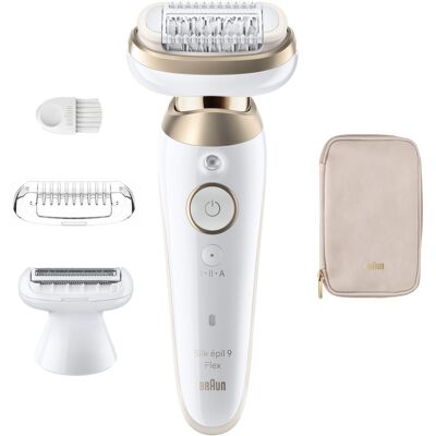 Braun Silk-épil 9 Flex 9-030 3D epilator cu cap complet flexibil pentru depilare umedă și uscată 1 buc Braun Silk-épil 9 Flex 9-030 3D epilator cu cap complet flexibil pentru depilare umedă și uscată 1 buc