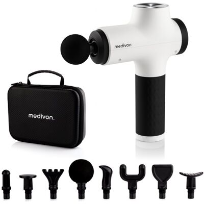 Medivon Relix pistol de masaj cu accesorii 1 buc Medivon Relix pistol de masaj cu accesorii 1 buc