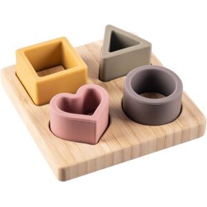 Zopa Silicone Bamboo Puzzle jucărie interactivă cu piese care se pot insera Multicolor 1 buc Zopa Silicone Bamboo Puzzle jucărie interactivă cu piese care se pot insera Multicolor 1 buc