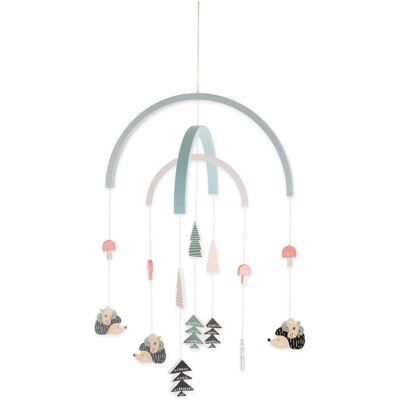 Bieco Wooden Mobile carusel pentru pătuț 0 m+ Hedgehog 1 buc Bieco Wooden Mobile carusel pentru pătuț 0 m+ Hedgehog 1 buc