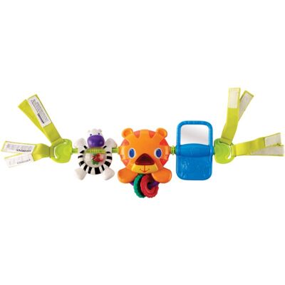 Bright Starts Tiger Bar jucărie suspendabilă contrastantă cu melodie 0 m+ 1 buc Bright Starts Tiger Bar jucărie suspendabilă contrastantă cu melodie 0 m+ 1 buc