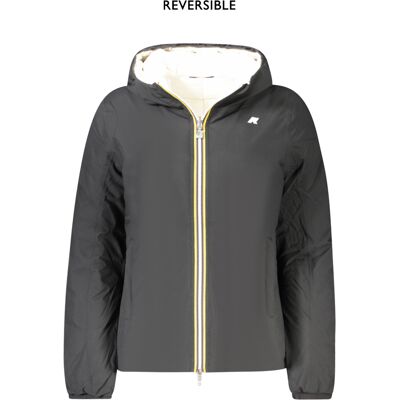 Geacă neagră reversibilă K-WAY negru L female Geacă neagră reversibilă K-WAY negru L female