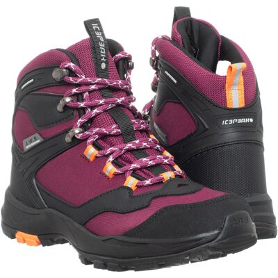 Ghete de drumeție ICEPEAK Agardir Mid negru 38 female Ghete de drumeție ICEPEAK Agardir Mid negru 38 female