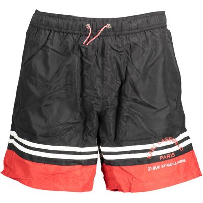 KARL LAGERFELD BEACHWEAR Costum de baie Karl Lagerfeld negru pentru bărbați negru S male KARL LAGERFELD BEACHWEAR Costum de baie Karl Lagerfeld negru pentru bărbați negru S male