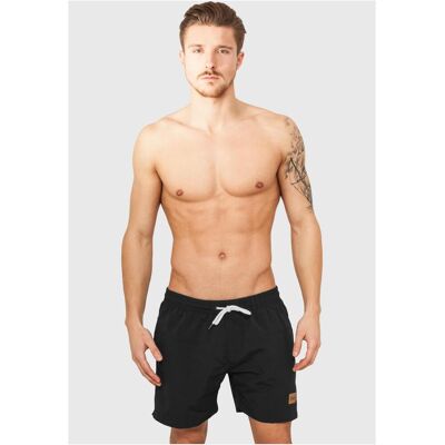Urban Classics Men's Block Swimsuit Black negru XL male Urban Classics Men's Block Swimsuit Black negru XL male