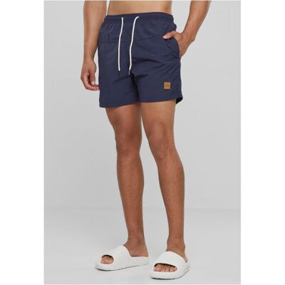 Urban Classics Men's Swimsuit Block Navy Blue albastru S male Urban Classics Men's Swimsuit Block Navy Blue albastru S male