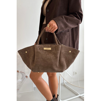 Boto Geanta de mana Fiorenza din piele intoarsa naturala alb One size unisex Boto Geanta de mana Fiorenza din piele intoarsa naturala alb One size unisex
