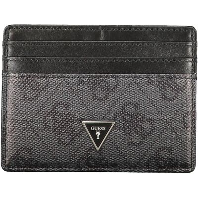 GUESS JEANS Portofel negru elegant Other One size female GUESS JEANS Portofel negru elegant Other One size female