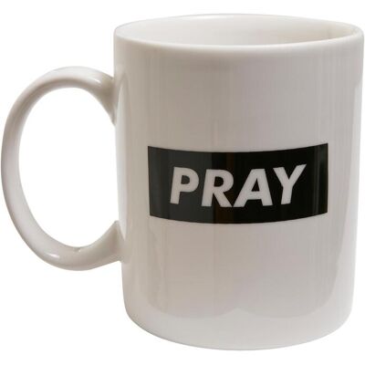 Mister Tee Pray the white cup gri One Size Mister Tee Pray the white cup gri One Size