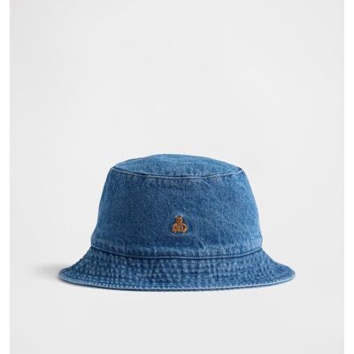 Pălărie GAP din denim pentru copii albastru 4-5 Y unisex Pălărie GAP din denim pentru copii albastru 4-5 Y unisex