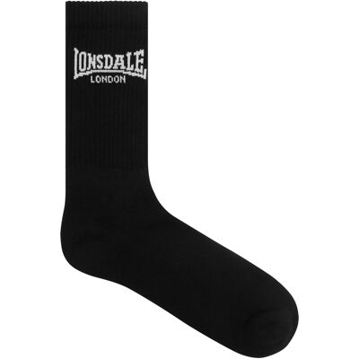 Lonsdale Unisex sport socks 6 pack negru 39-42 unisex Lonsdale Unisex sport socks 6 pack negru 39-42 unisex