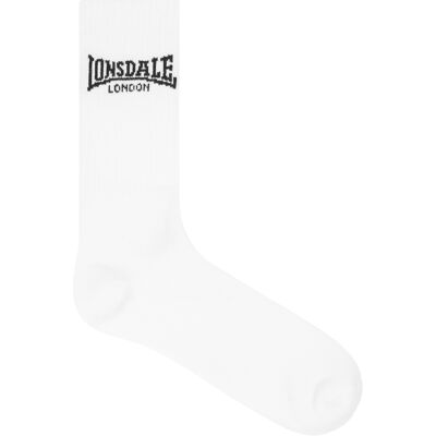 Lonsdale Unisex sport socks 6 pack alb 35-38 unisex Lonsdale Unisex sport socks 6 pack alb 35-38 unisex