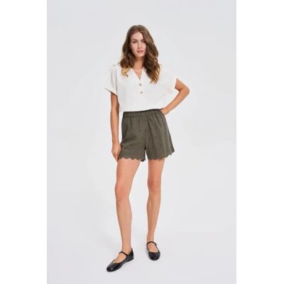 Marisse Olive Cotton Shorts negru L Marisse Olive Cotton Shorts negru L