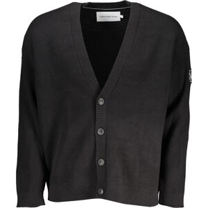 Cardigan negru pentru bărbați Calvin Klein negru M male Cardigan negru pentru bărbați Calvin Klein negru M male