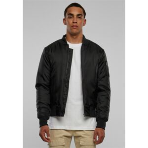 Urban Classics Jacheta de bază Bomber negru negru 4XL male Urban Classics Jacheta de bază Bomber negru negru 4XL male