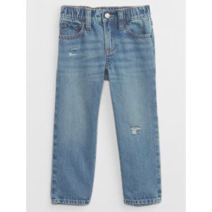 Blugi GAP pentru bebeluși, model Distressed, drepți albastru deschis 4Yrs male Blugi GAP pentru bebeluși, model Distressed, drepți albastru deschis 4Yrs male