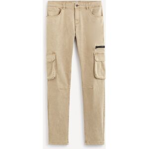 Pantaloni casual pentru barbati Celio - bej maro 42/34 male Pantaloni casual pentru barbati Celio - bej maro 42/34 male