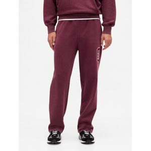 Pantaloni de trening groși cu logo GAP pentru bărbați alb M male Pantaloni de trening groși cu logo GAP pentru bărbați alb M male