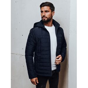 DStreet Jachetă matlasată bărbătească cu glugă negru XL male DStreet Jachetă matlasată bărbătească cu glugă negru XL male