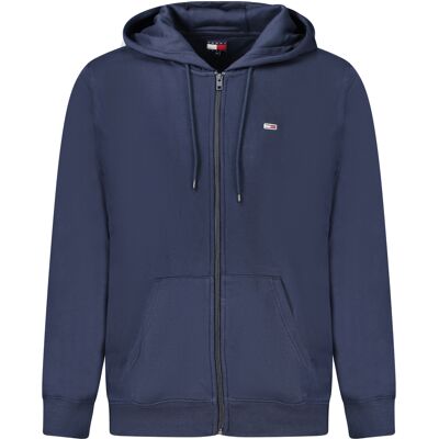 Hanorac cu fermoar pentru bărbați Tommy Hilfiger albastru S male Hanorac cu fermoar pentru bărbați Tommy Hilfiger albastru S male