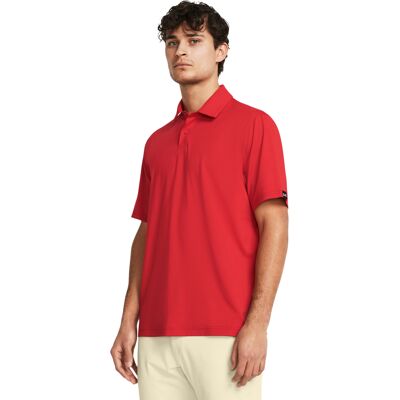 Polo Under Armour T2G Roșu - Golf Polo Under Armour T2G Roșu - Golf