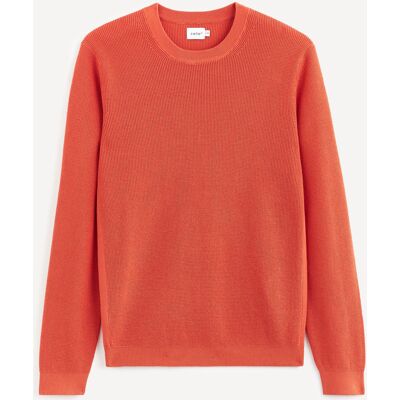 Pulovere pentru barbati Celio - rosu rosu S male Pulovere pentru barbati Celio - rosu rosu S male