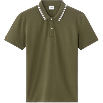 Celio Tricou polo kaki kaki S male Celio Tricou polo kaki kaki S male