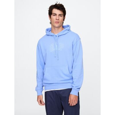GAP Sweatshirt with logo - Men's albastru deschis M male GAP Sweatshirt with logo - Men's albastru deschis M male