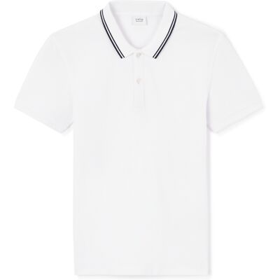 Celio Polo T-Shirt Leprime - Men's alb L male Celio Polo T-Shirt Leprime - Men's alb L male