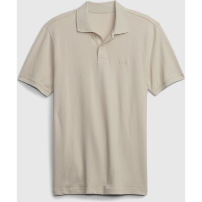 Tricou polo bărbați GAP crem XS male Tricou polo bărbați GAP crem XS male